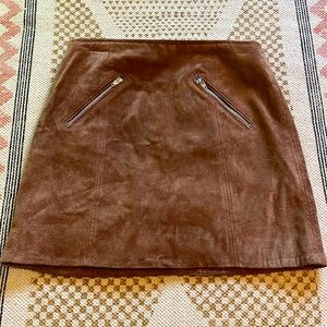 Blank NYC Suede Mini Skirt